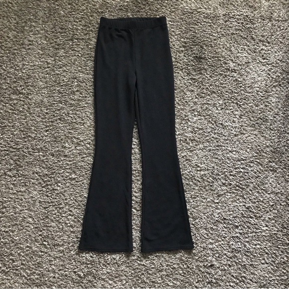 SHEIN Pants - Women's flare legged ribbed Leggings Pants